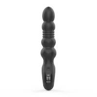 Анальний вібратор з пульсацією Loviss Thor Thrusting Anal Plug, 2 мотори — Просмотреть изображение 2