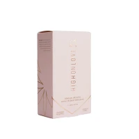 Преміальна олія для ванн HighOnLove Bath Oil - Lavender Honeybee (100 мл) з маслом насіння конопель — Просмотреть изображение 3