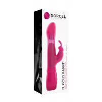 Вібратор Dorcel Furious Rabbit з обертанням і зворотно-поступальними рухами головки, вібрація — Переглянути зображення 4