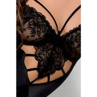 Боді монокіні Passion Exclusive HAYA BODY L/XL, black — Переглянути зображення 5