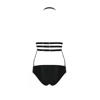 Боді монокіні під латекс Passion Exclusive LAMIS BODY S/M, black — Переглянути зображення 6