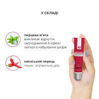 Збуджувальний гель для клітора JO ATOMIC WARMING (10 мл), розігрівальний