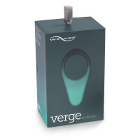 Смарт-віброкільце під одяг VERGE BY WE-VIBE SLATE, охоплює пеніс та мошонку, 10 режимів — Просмотреть изображение 9
