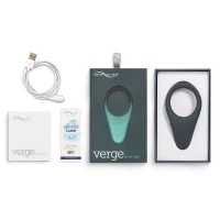 Смарт-віброкільце під одяг VERGE BY WE-VIBE SLATE, охоплює пеніс та мошонку, 10 режимів — Переглянути зображення 24