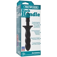 Тримач-руків’я Doc Johnson з кріпленням Vac-U-Lock - Black Handle для іграшок — Переглянути зображення 2