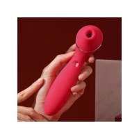 Вакуумний вібратор KISTOY Polly Plus Red — Просмотреть изображение 5
