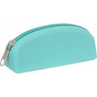 Сумка для зберігання секс-іграшок PowerBullet - Silicone Storage Zippered Bag Teal — Переглянути зображення 1
