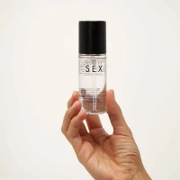 Розігрівальна їстівна масажна олія Bijoux Indiscrets Slow Sex Warming massage oil — Переглянути зображення 3