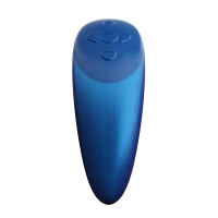 Смарт-вібратор для пар We-Vibe Chorus Cosmic Blue, сенсорне керування вібраціями стисненням пульта — Переглянути зображення 4