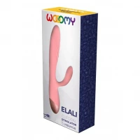 Вібратор-кролик Wooomy Elali Pink Rabbit Vibrator — Переглянути зображення 5
