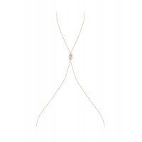 Ланцюжок для бюста з кулоном-совою Obsessive Bijou 901