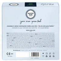 Презервативи Mister Size - pure feel - 47 (36 condoms), товщина 0,05 мм — Переглянути зображення 3