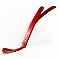 Падл двошаровий Feral Feelings Leather Mini Paddle Red, натуральна шкіра — Переглянути зображення 1