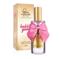 Розігрівальна олія Bijoux Indiscrets Light my Fire – Strawberry Bubblegum (100 мл) — Переглянути зображення 2