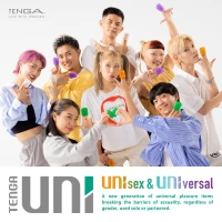 Набір унісекс-стимуляторів Tenga UNI Variety Pack (4 шт), лубрикант у комплекті — Переглянути зображення 8