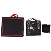 Сумка-трансформер для зберігання секс-іграшок LOCKINK Detachable JK Bag, чорна, ПВХ — Переглянути зображення 4
