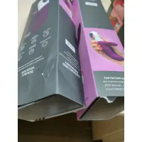Вібратор-кролик Fun Factory MISS BI grape/white (м'яте паковання!!!) — Переглянути зображення 2