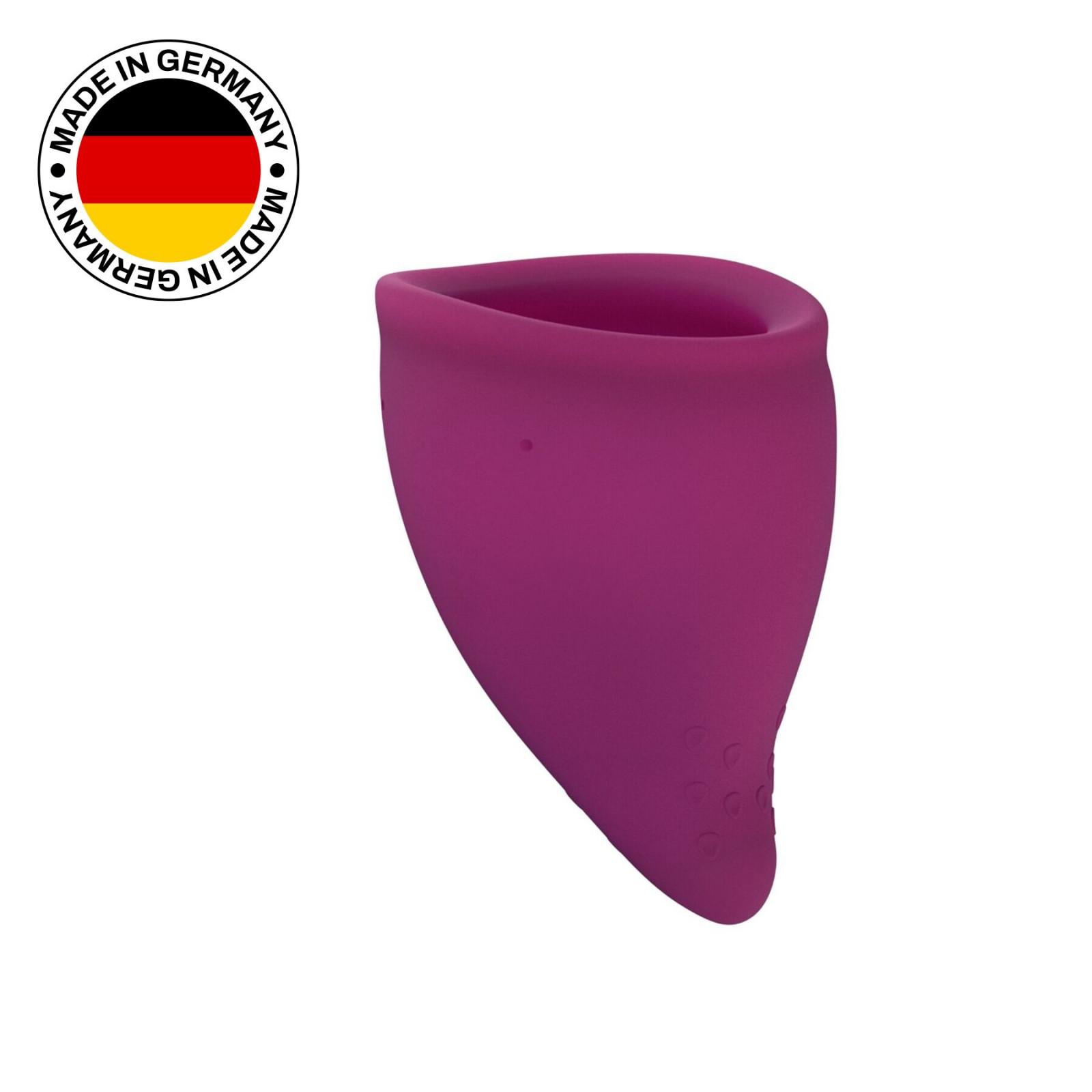 Менструальна чаша Fun Factory FUN CUP SIZE B, бордова, багаторазова, діаметр 4,3 см, об’єм 30 мл