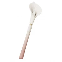 Розкішний вібромасажер Zalo – Calla Blossom Pink, двосторонній, 2 мотори — Переглянути зображення 2