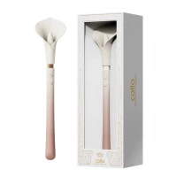 Розкішний вібромасажер Zalo – Calla Blossom Pink, двосторонній, 2 мотори — Переглянути зображення 8