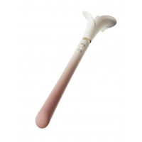 Роскошный вибромассажер Zalo – Calla Blossom Pink, двусторонний, 2 мотора