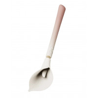 Роскошный вибромассажер Zalo – Calla Blossom Pink, двусторонний, 2 мотора