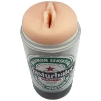 Мастурбатор-вагіна Alive Heineken Vagina II у вигляді банки пива, реалістичний — Переглянути зображення 2