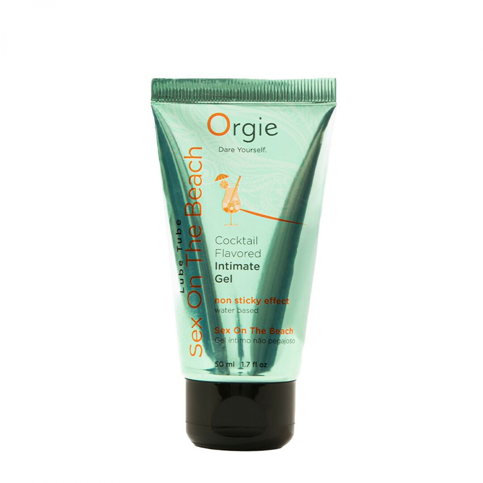Лубрикант на водной основе Orgie Lube Tube Sex On The Beach, 50 мл, персиково-апельсиновый вкус