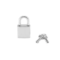 Замочок Liebe Seele Regular Padlock Silver (2 шт) — Переглянути зображення 1