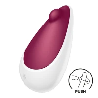 Вібратор Satisfyer Spot On 3 Berry, компактний та потужний, 12 режимів — Переглянути зображення 1