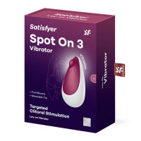 Вибратор Satisfyer Spot On 3 Berry, компактный и мощный, 12 режимов