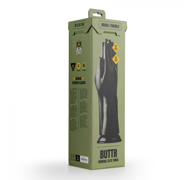 Анальна пробка BUTTR - Double Trouble Fisting Dildo