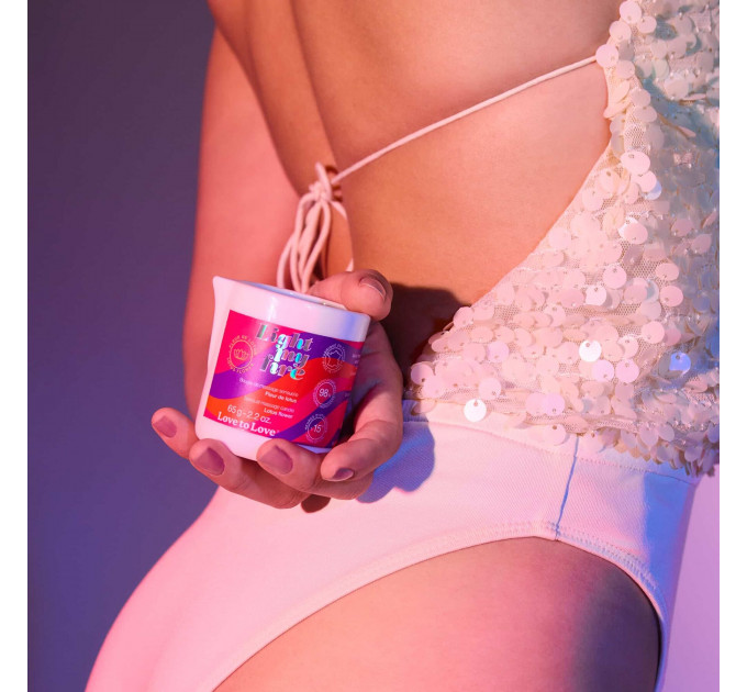 Масажна свічка Love To Love LIGHT MY FIRE Lotus (65 мл)