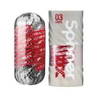 Мастурбатор Tenga Spinner DX 03 Steps, з пружною стимулювальною спіраллю всередині, потужний вплив — Переглянути зображення 1