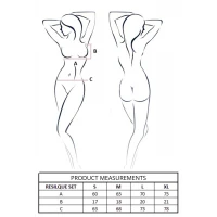 Комплект Passion RESILQUE SET tomato XL — Переглянути зображення 12