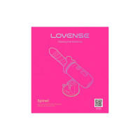 Смарт-мини секс-машина Lovense Spinel имитация фрикций, подогрев, 3 насадки, на присоске — Просмотреть изображение 9