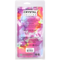 Дилдо Doc Johnson Crystal Jellies - 7.5 Inch Classic Dong - Rainbow — Просмотреть изображение 6