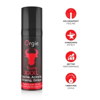 Крем для посилення ерекції Orgie Touro XXXL Power Cream, 15 мл (м'яте паковання!!!) — Переглянути зображення 4