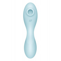 Вакуумний смарт-стимулятор із вібрацією Satisfyer Curvy Trinity 5 (Blue)  (м'яте паковання!!!) — Переглянути зображення 3