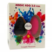 Віброяйце Alive Magic Egg 3.0 Pink із пультом ДУ — Переглянути зображення 4