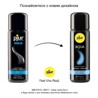 Лубрикант на водній основі pjur Aqua 30 мл, ефект оксамитової шкіри без прилипання — Переглянути зображення 3