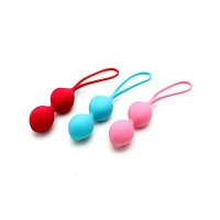 Вагінальні кульки Satisfyer V Balls (3 пари), діаметр 3,4 см, маса 79-114-150г, монолітні — Переглянути зображення 3