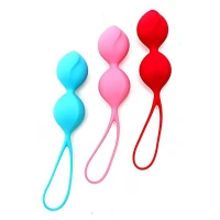 Вагінальні кульки Satisfyer V Balls (3 пари), діаметр 3,4 см, маса 79-114-150г, монолітні — Переглянути зображення 2