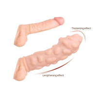 Насадка на член Kokos Extreme Sleeve ES.11 размер M, утолщающая, стимулирующий рельеф