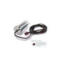 Металеве ділдо Mystim Double Dan для електростимулятора, діаметр 2,5 см