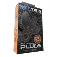 Набор анальных пробок Bathmate Anal Training Plugs, диаметр 2,5см - 3,1см - 3,8см