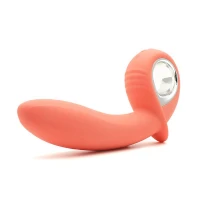 Анальний вібратор KISTOY Klein Orange з кінчиком, що надувається, unisex, діаметр 35-50мм — Переглянути зображення 3