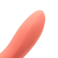 Анальный вибратор KISTOY Klein Orange с надувающимся кончиком, unisex, диаметр 35-50мм