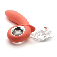 Анальный вибратор KISTOY Klein Orange с надувающимся кончиком, unisex, диаметр 35-50мм — Просмотреть изображение 10