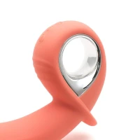 Анальний вібратор KISTOY Klein Orange з кінчиком, що надувається, unisex, діаметр 35-50мм — Переглянути зображення 8